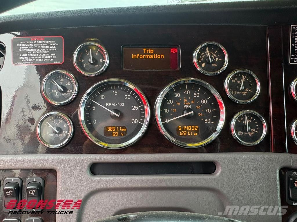 Peterbilt 389 6X4 Cummins 570 PK Manual Alcoa Schuifschotel Trekkers