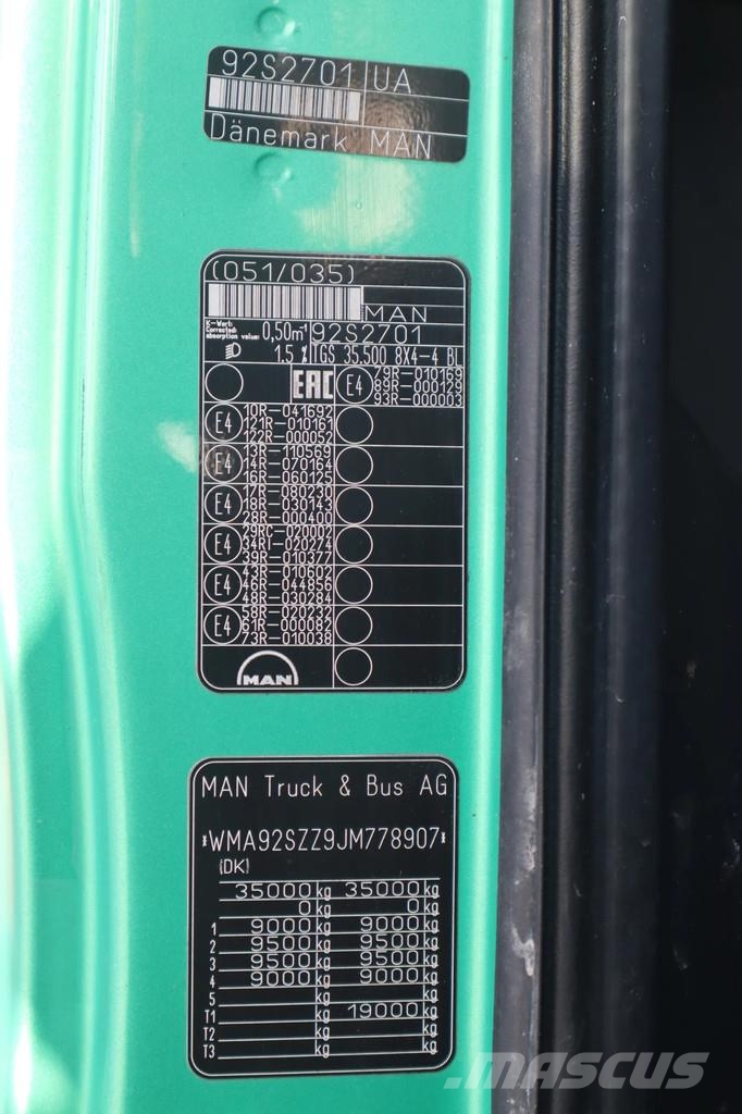 MAN TGS 35.500 | 8X4 | CIFA MK28 | LOW KM | EURO 6 Betooni pumpautod