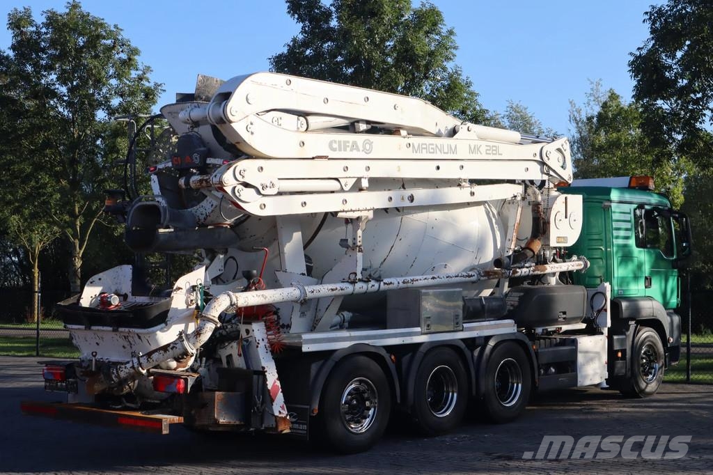 MAN TGS 35.500 | 8X4 | CIFA MK28 | LOW KM | EURO 6 Betooni pumpautod