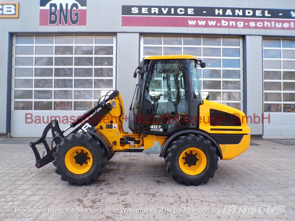 JCB 407 BJ22 580h gebraucht Kabine Wheel loaders