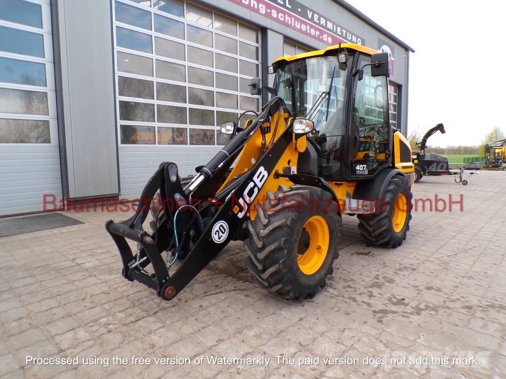 JCB 407 BJ22 580h gebraucht Kabine Wheel loaders