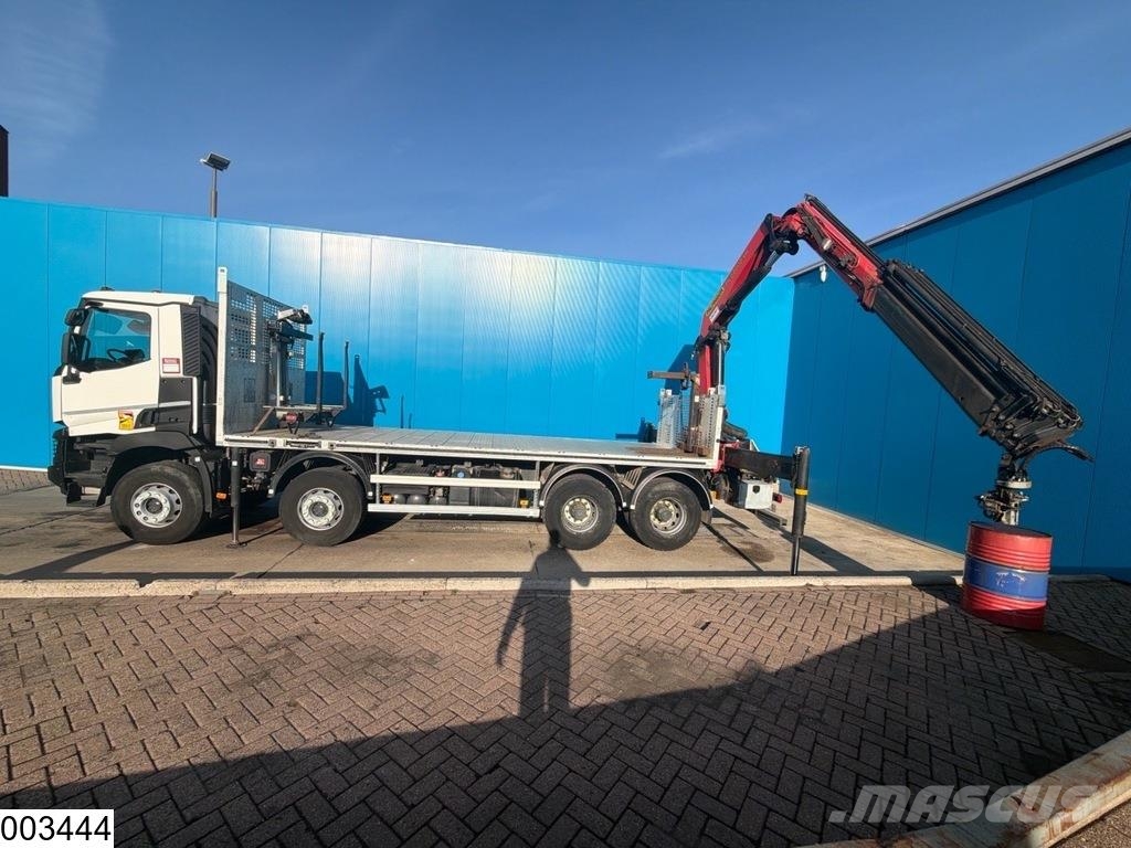 Renault C 430 8x4, EURO 6, Palfinger, Remote Camiones de cama baja