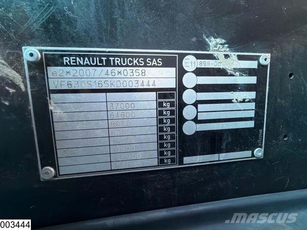 Renault C 430 8x4, EURO 6, Palfinger, Remote Camiones de cama baja