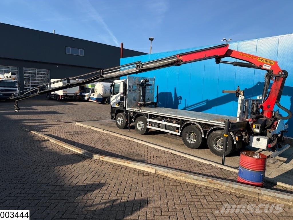 Renault C 430 8x4, EURO 6, Palfinger, Remote Camiones de cama baja