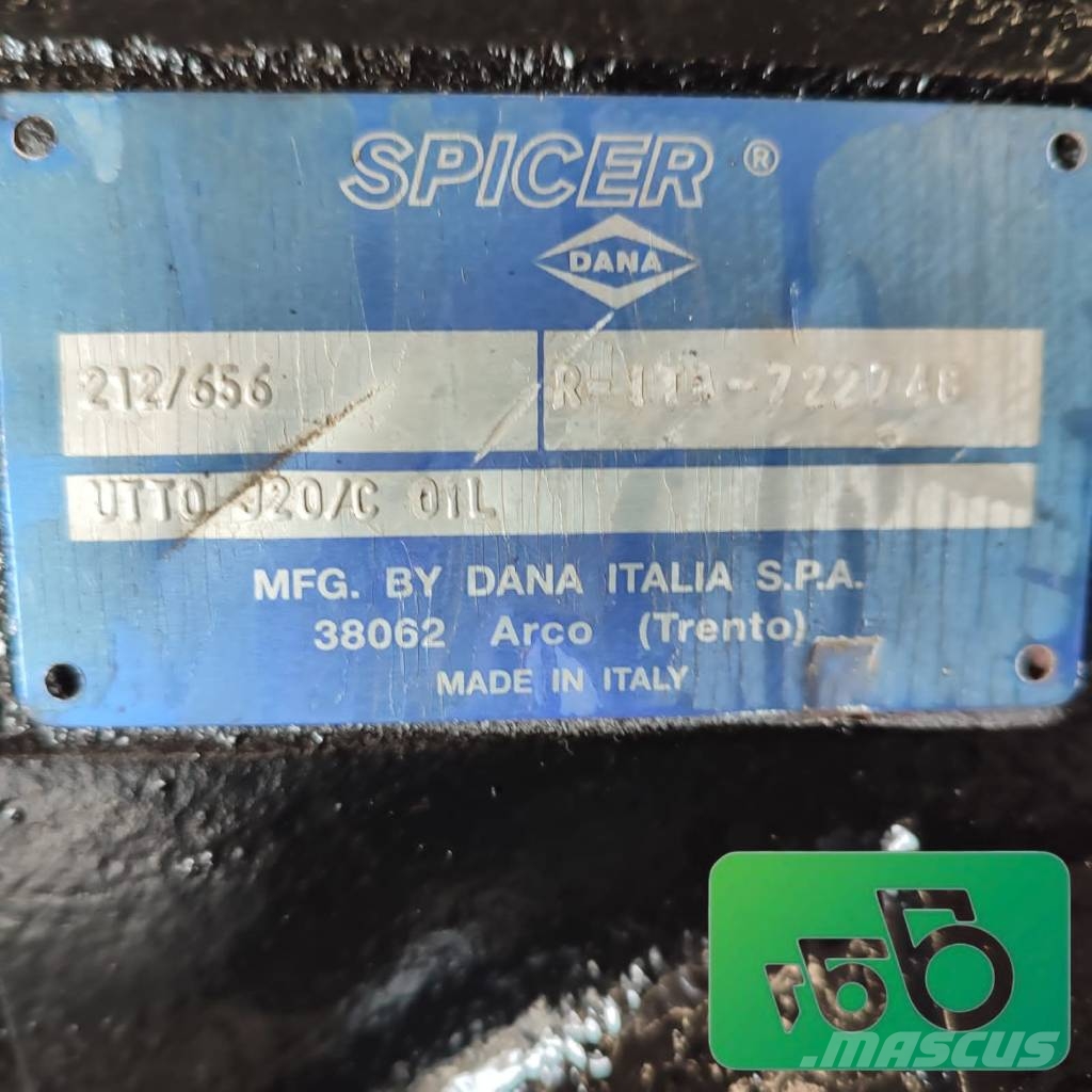 Valtra T 213 Front Axle 7400101663 Rama i zawieszenie