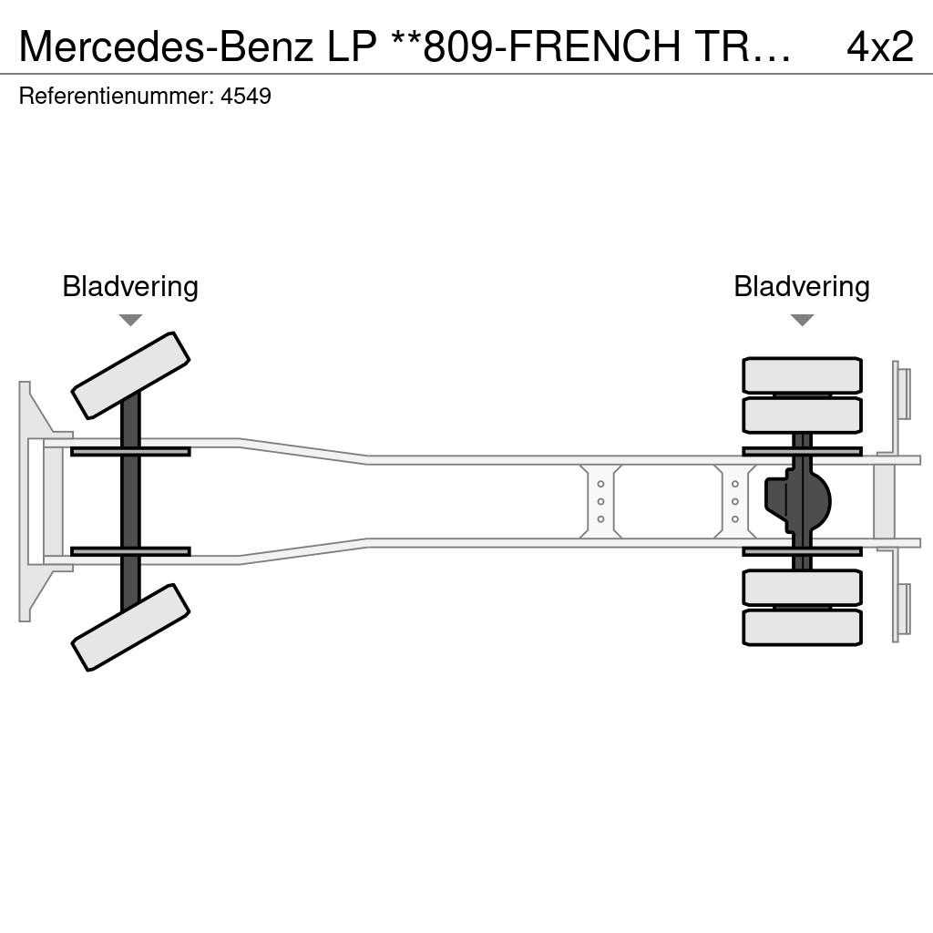 Mercedes-Benz LP **809-FRENCH TRUCK** Camiones portacoches