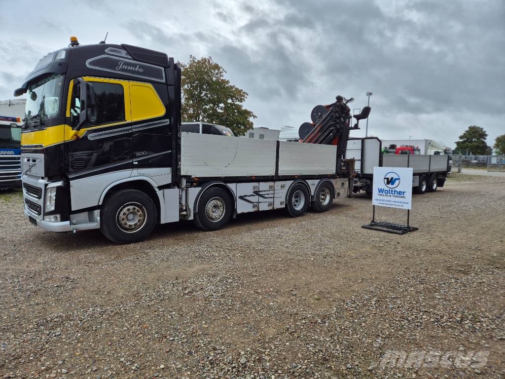 Volvo FH500 8x4/4 // HIAB X-HIPRO 548 E-9 // Lastbil med kran