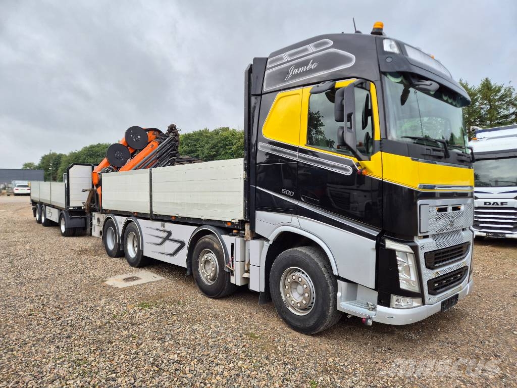 Volvo FH500 8x4/4 // HIAB X-HIPRO 548 E-9 // Lastbil med kran