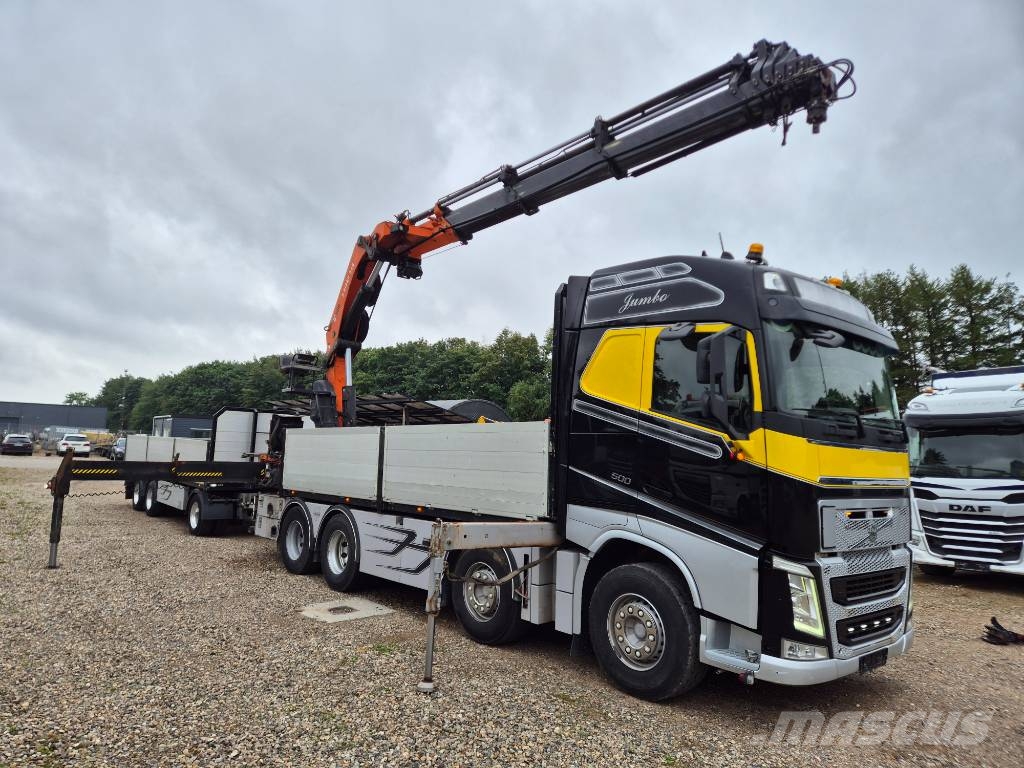 Volvo FH500 8x4/4 // HIAB X-HIPRO 548 E-9 // Lastbil med kran