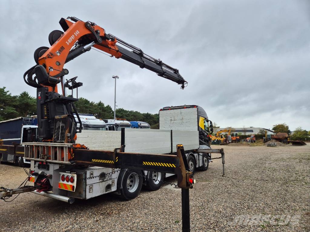 Volvo FH500 8x4/4 // HIAB X-HIPRO 548 E-9 // Lastbil med kran
