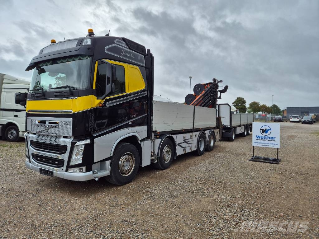 Volvo FH500 8x4/4 // HIAB X-HIPRO 548 E-9 // Lastbil med kran