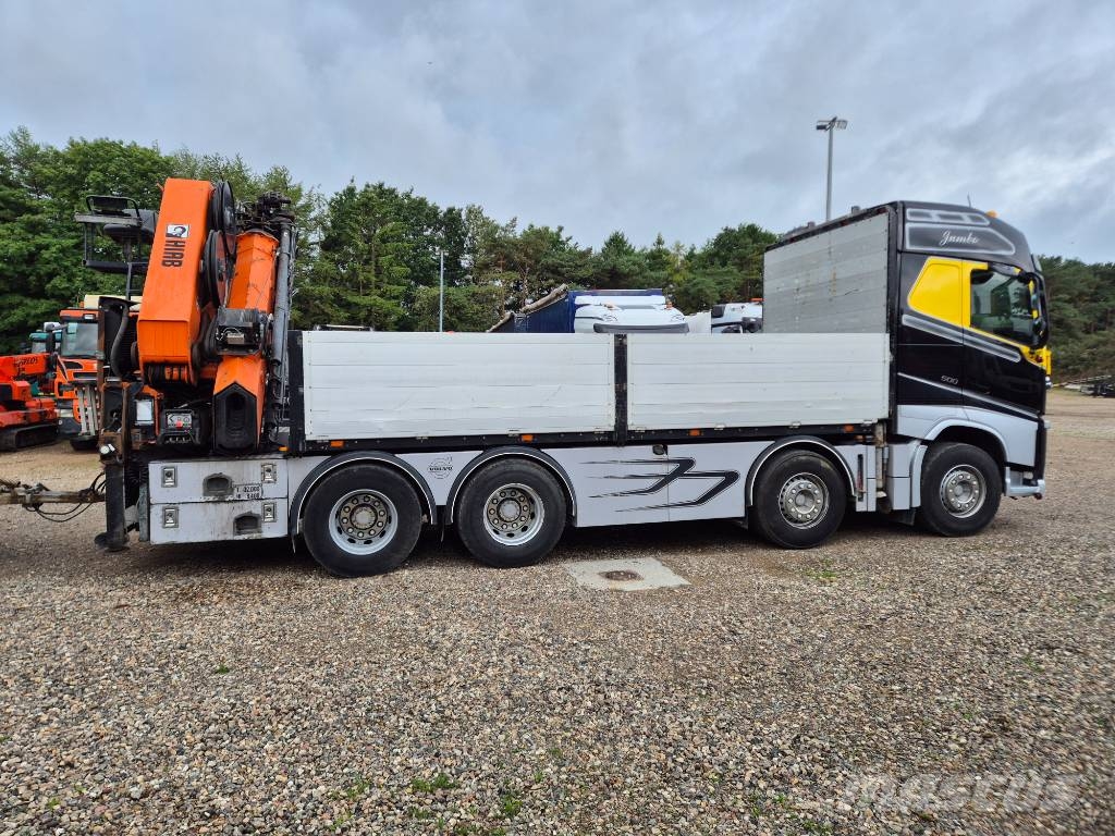 Volvo FH500 8x4/4 // HIAB X-HIPRO 548 E-9 // Lastbil med kran