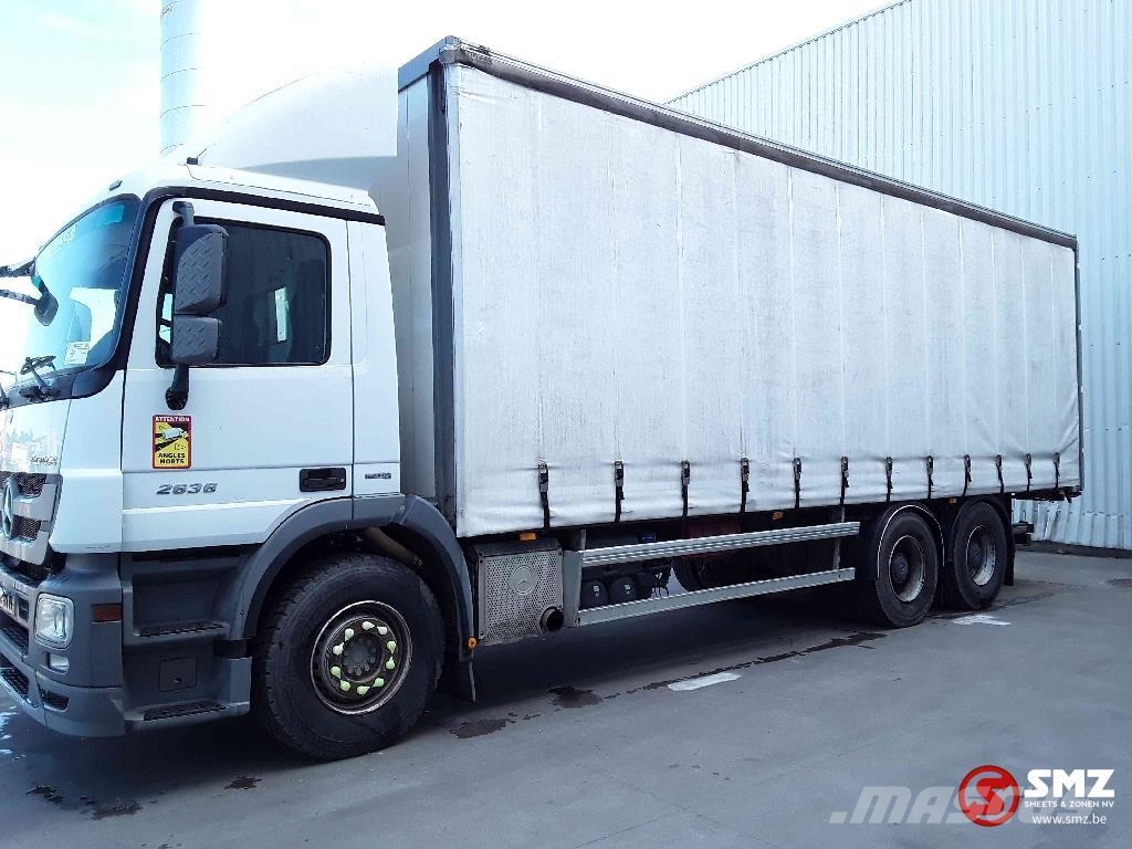 Mercedes-Benz Actros 2636 Camiones de caja de lona