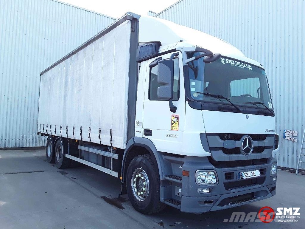 Mercedes-Benz Actros 2636 Camiones de caja de lona