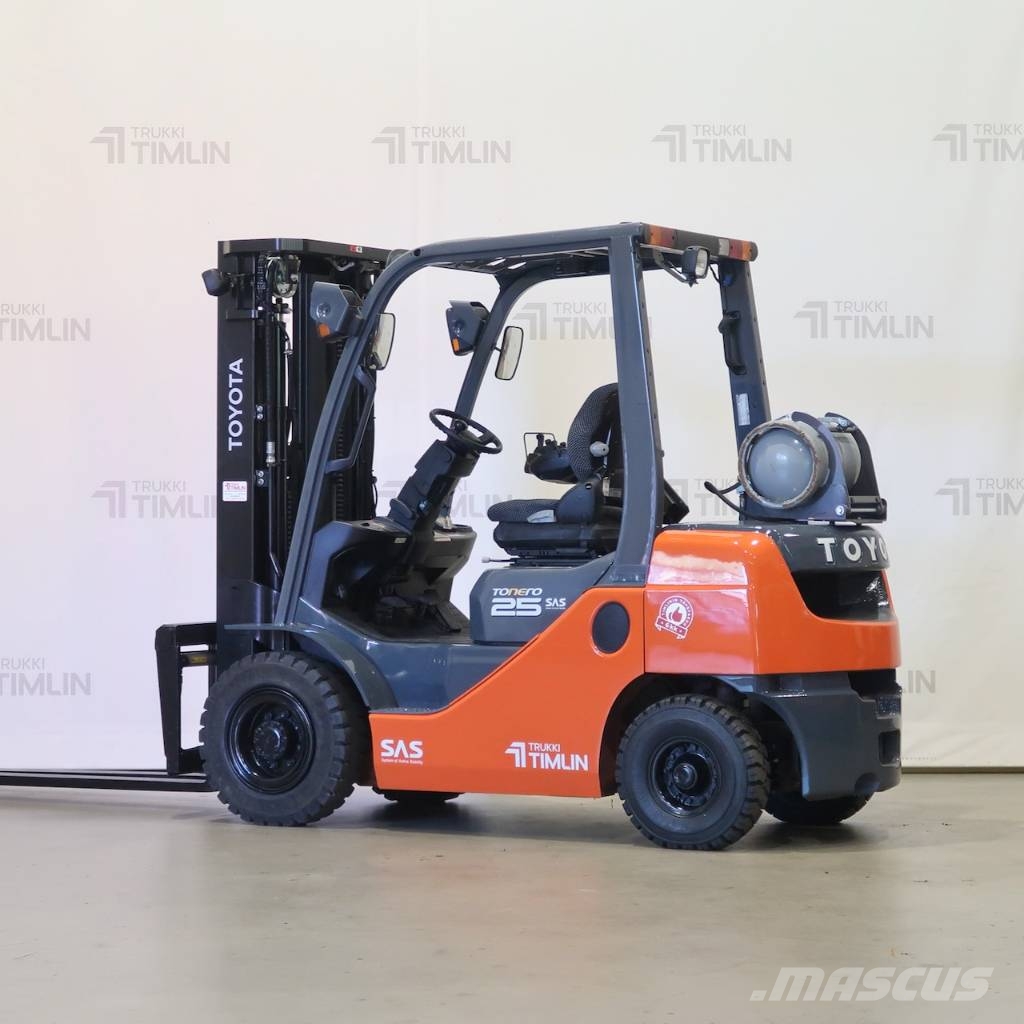 Toyota 02-8FGF25 LPG vozíky