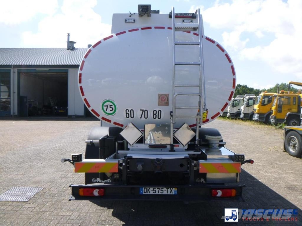 Renault Midlum 270 4x2 fuel tank 13.7 m3 / 4 comp Tanker trucks