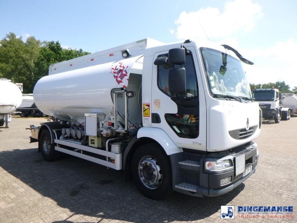 Renault Midlum 270 4x2 fuel tank 13.7 m3 / 4 comp Tanker trucks