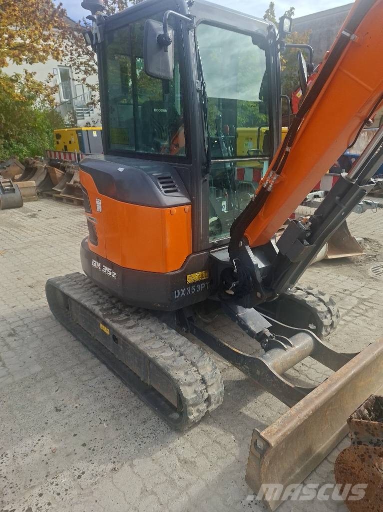 Doosan Kurzheckbagger DX 35 Z-7 Kāpurķēžu ekskavatori