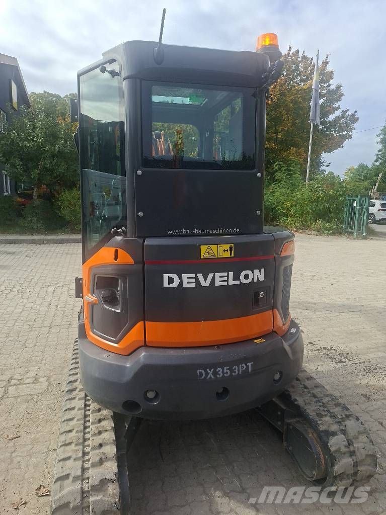 Doosan Kurzheckbagger DX 35 Z-7 Kāpurķēžu ekskavatori