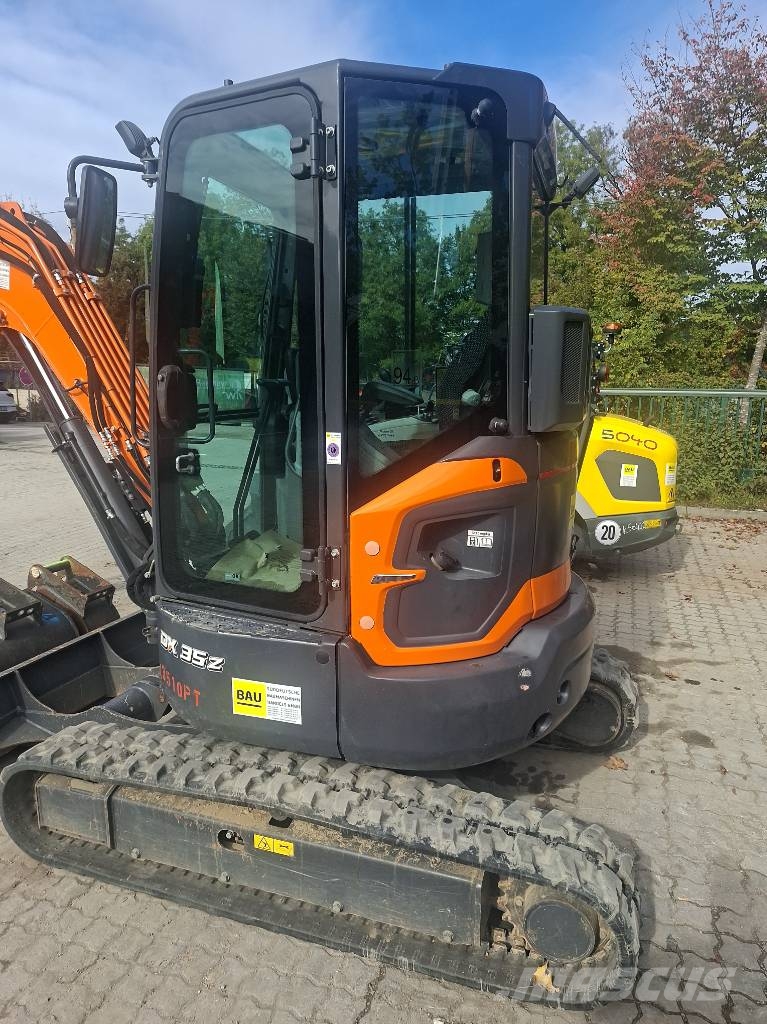 Doosan Kurzheckbagger DX 35 Z-7 Kāpurķēžu ekskavatori