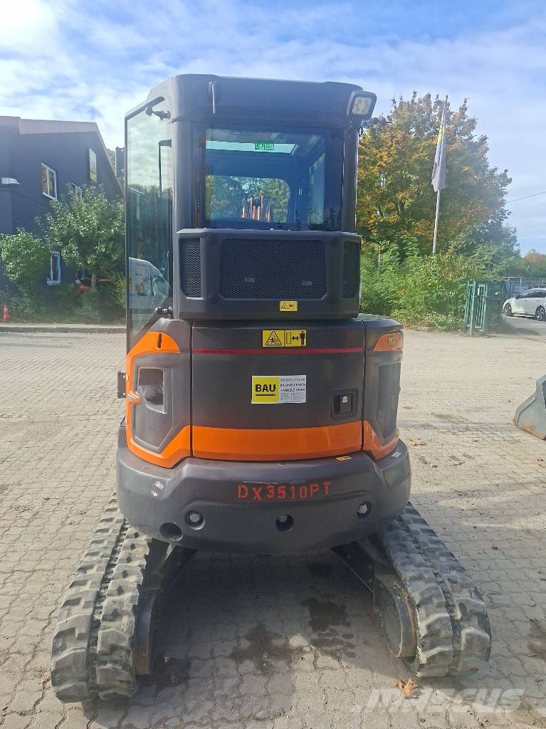 Doosan Kurzheckbagger DX 35 Z-7 Kāpurķēžu ekskavatori