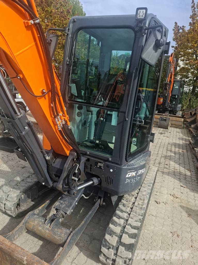 Doosan Kurzheckbagger DX 35 Z-7 Kāpurķēžu ekskavatori