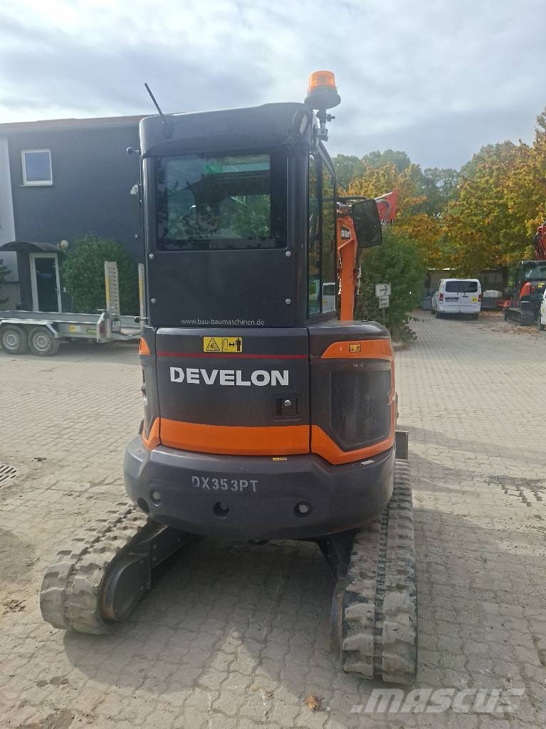 Doosan Kurzheckbagger DX 35 Z-7 Kāpurķēžu ekskavatori