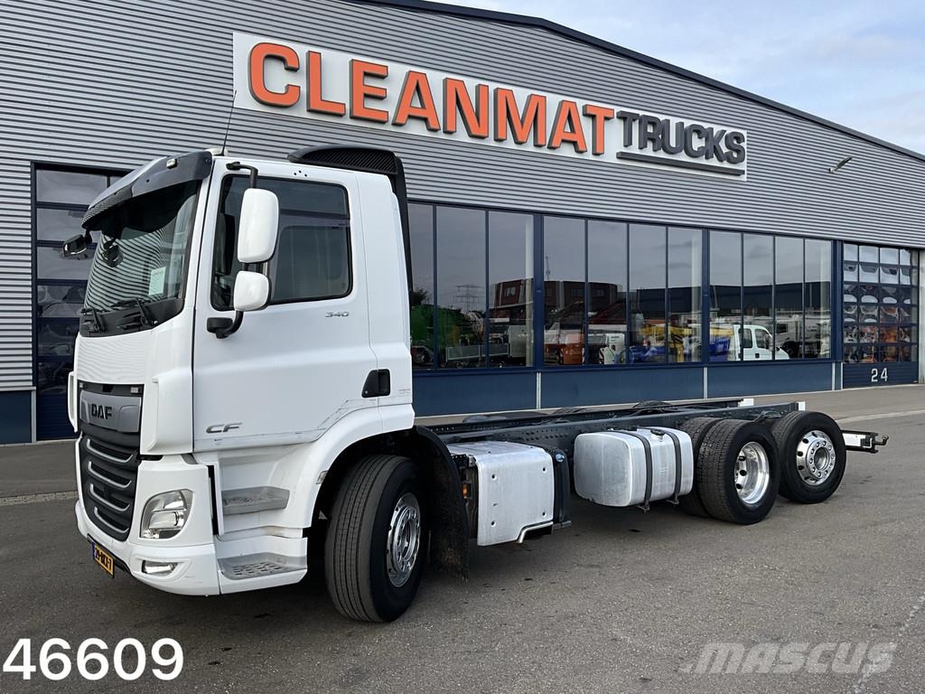 DAF FAN CF 340 Chassis cabine with PTO Just 227.167 km Chassis met cabine