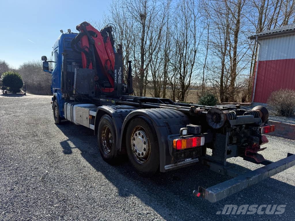 Scania R480 6x2 شاحنات الرافعات