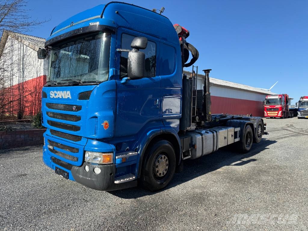 Scania R480 6x2 شاحنات الرافعات