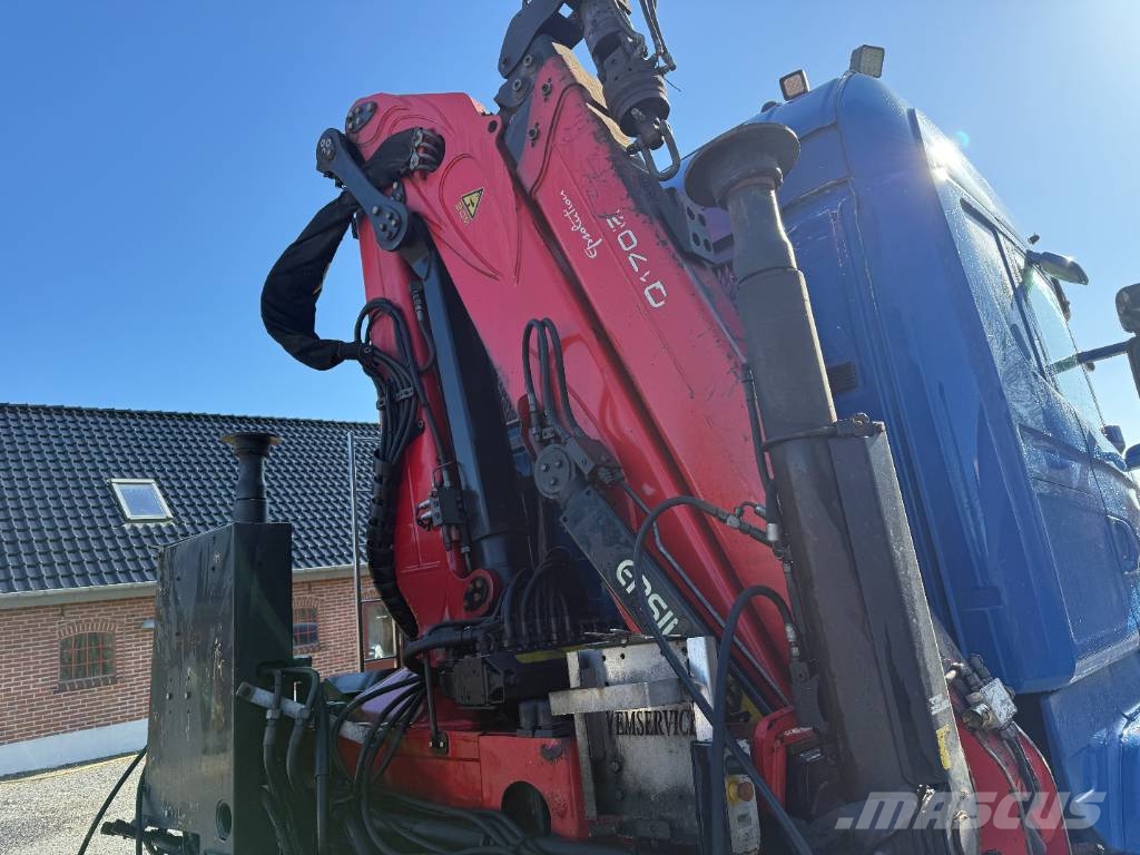 Scania R480 6x2 شاحنات الرافعات