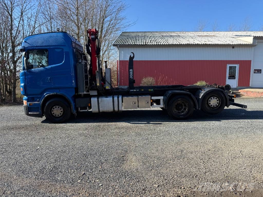 Scania R480 6x2 شاحنات الرافعات