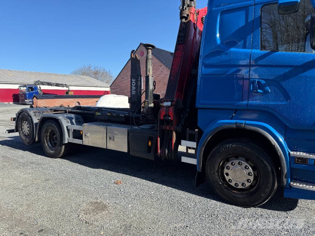 Scania R480 6x2 شاحنات الرافعات