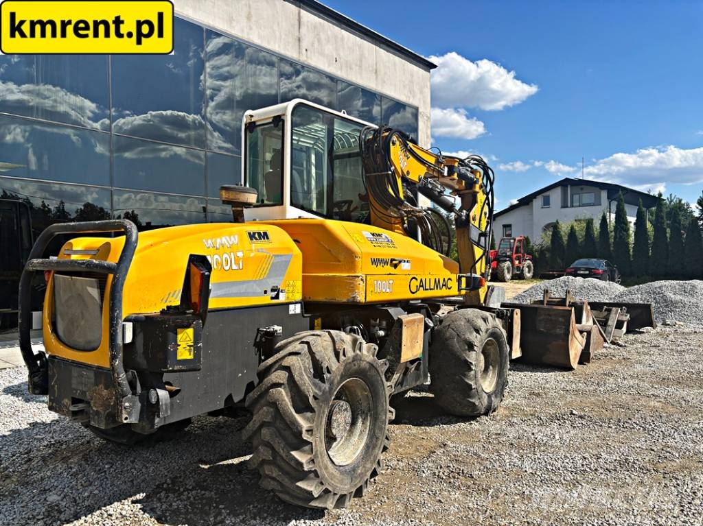 Gallmac WMW 100 LT KOPARKA KOŁOWA 2009R | KOMATSU PW 98, 1 Wielgraafmachines