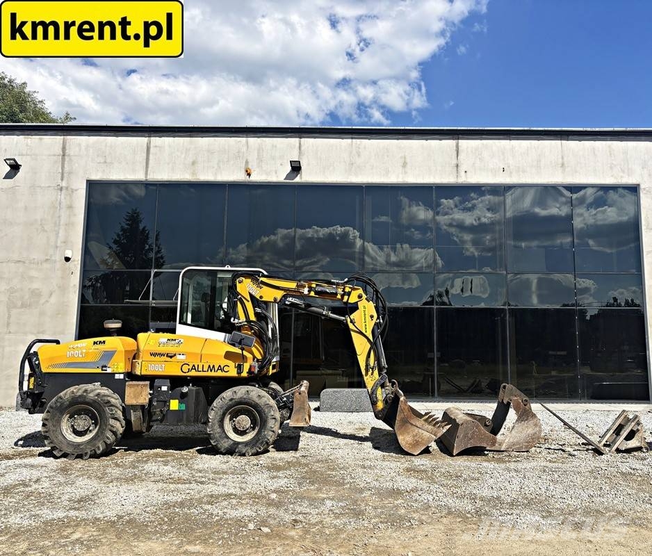Gallmac WMW 100 LT KOPARKA KOŁOWA 2009R | KOMATSU PW 98, 1 Escavadoras de rodas
