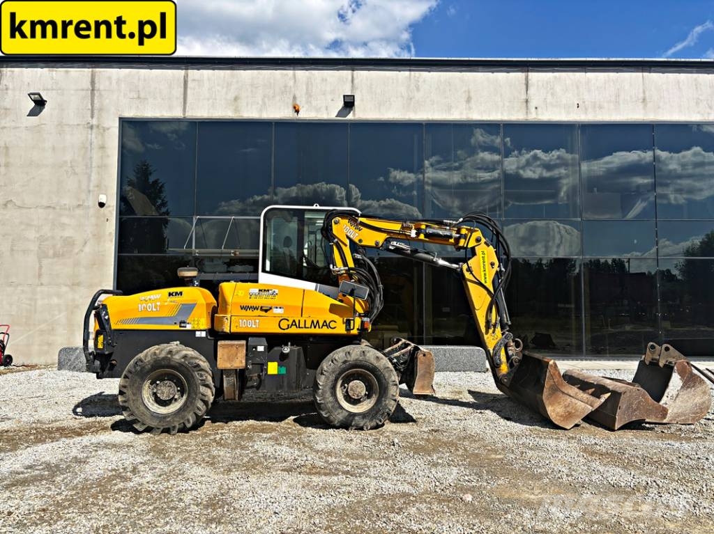 Gallmac WMW 100 LT KOPARKA KOŁOWA 2009R | KOMATSU PW 98, 1 Wielgraafmachines