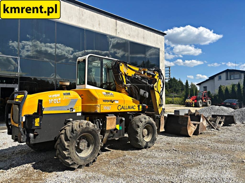 Gallmac WMW 100 LT KOPARKA KOŁOWA 2009R | KOMATSU PW 98, 1 Wielgraafmachines