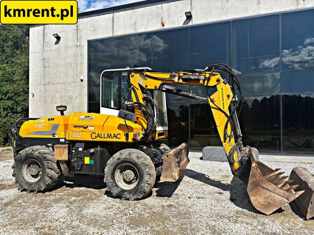 Gallmac WMW 100 LT KOPARKA KOŁOWA 2009R | KOMATSU PW 98, 1 Wielgraafmachines