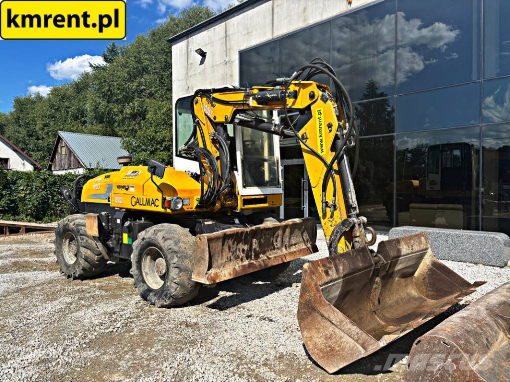 Gallmac WMW 100 LT KOPARKA KOŁOWA 2009R | KOMATSU PW 98, 1 Escavadoras de rodas
