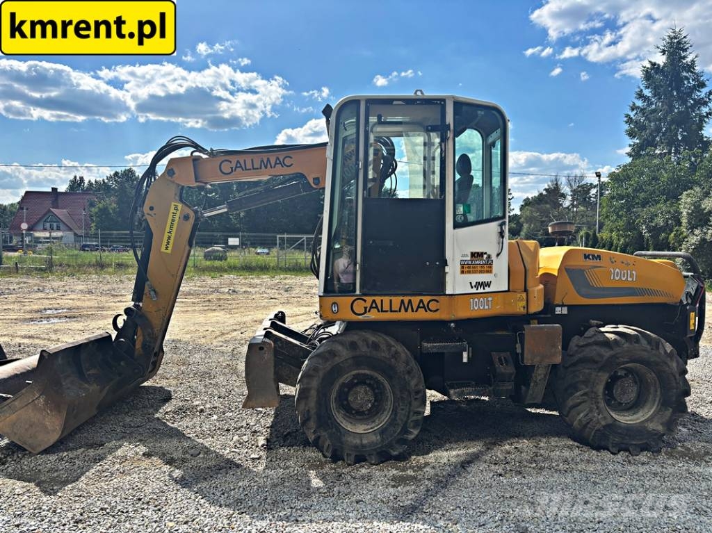 Gallmac WMW 100 LT KOPARKA KOŁOWA 2009R | KOMATSU PW 98, 1 Wielgraafmachines