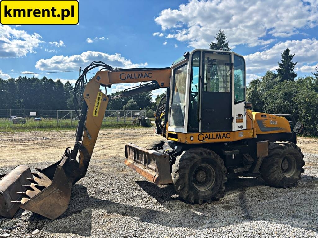 Gallmac WMW 100 LT KOPARKA KOŁOWA 2009R | KOMATSU PW 98, 1 Wielgraafmachines