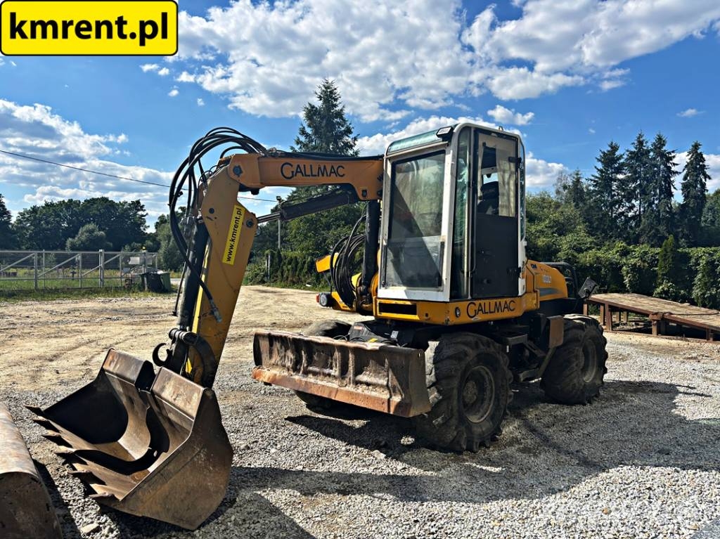 Gallmac WMW 100 LT KOPARKA KOŁOWA 2009R | KOMATSU PW 98, 1 Escavadoras de rodas