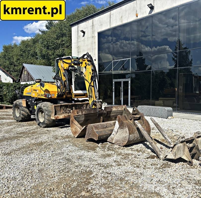 Gallmac WMW 100 LT KOPARKA KOŁOWA 2009R | KOMATSU PW 98, 1 Escavadoras de rodas