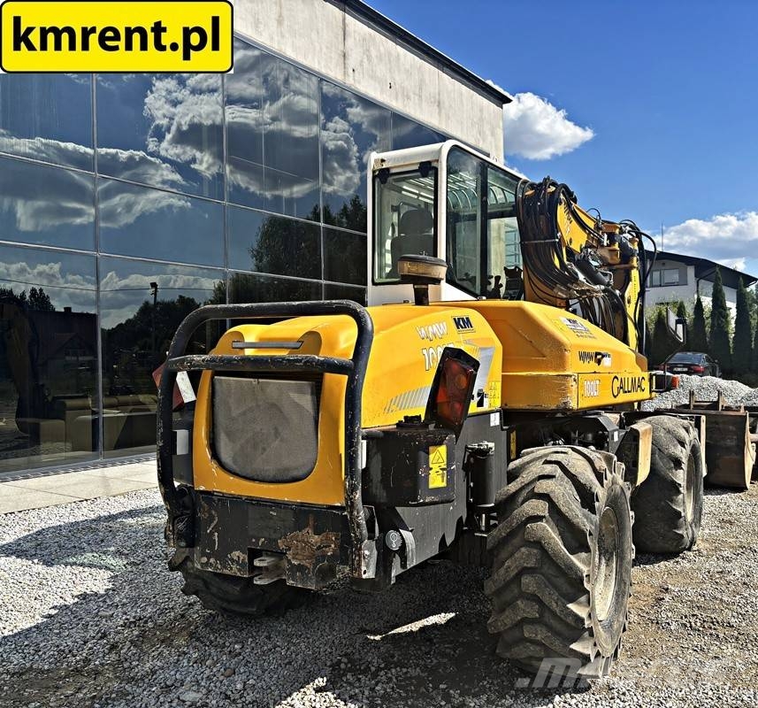 Gallmac WMW 100 LT KOPARKA KOŁOWA 2009R | KOMATSU PW 98, 1 Escavadoras de rodas