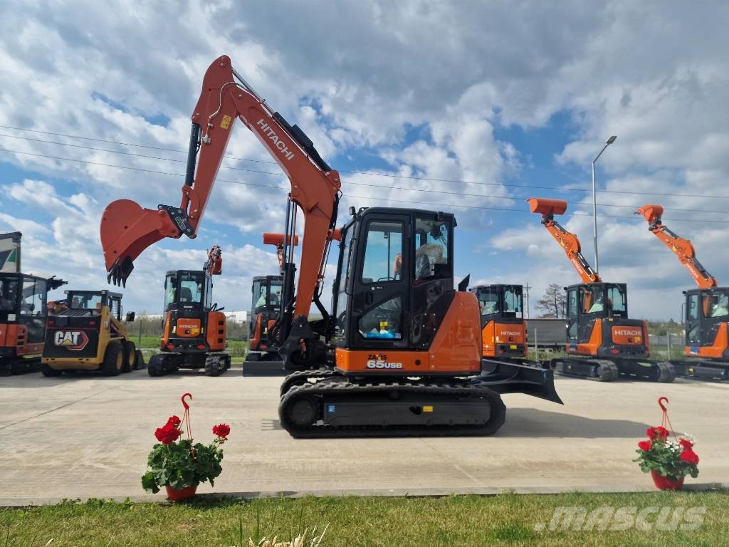 Hitachi ZX65USB-6 Міні-екскаватори < 7т