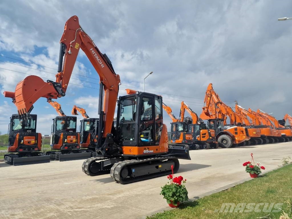 Hitachi ZX65USB-6 Міні-екскаватори < 7т