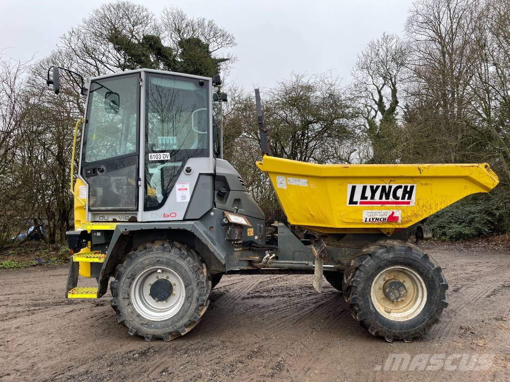 Wacker Neuson DV 60 6 TON SWIVEL CABBED DUMPER Minidumpperit