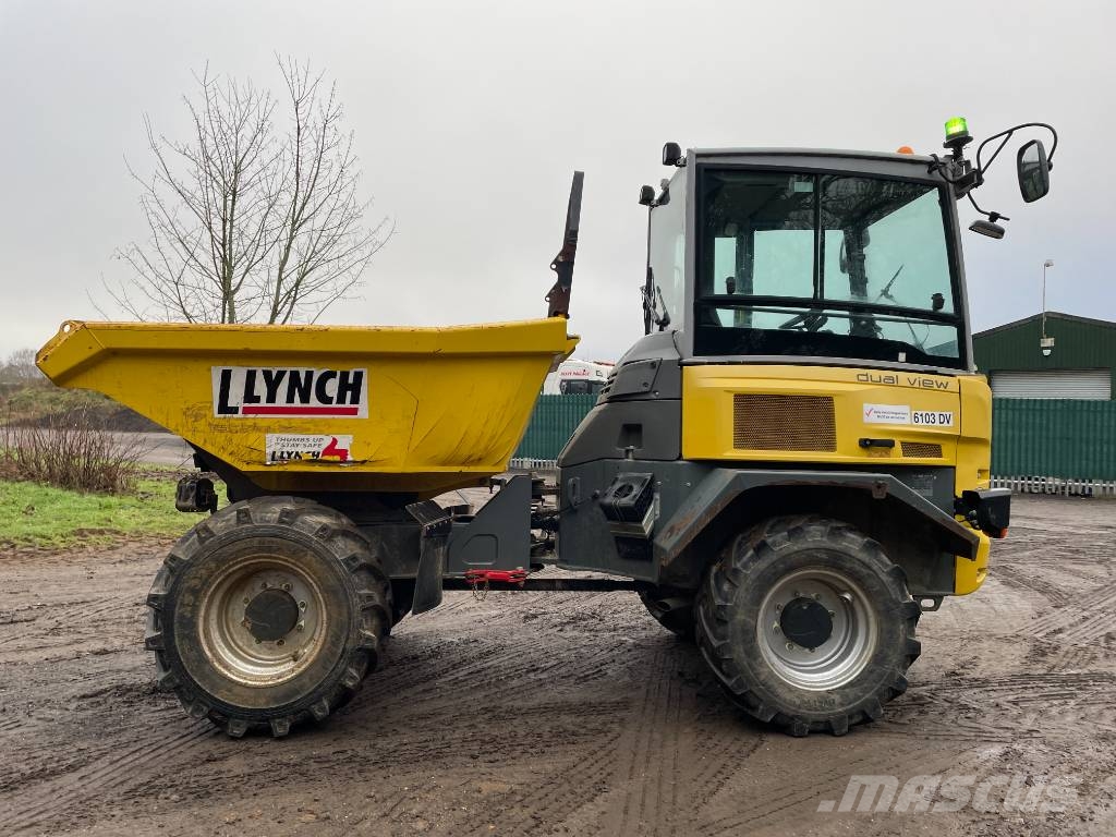 Wacker Neuson DV 60 6 TON SWIVEL CABBED DUMPER Minidumpperit