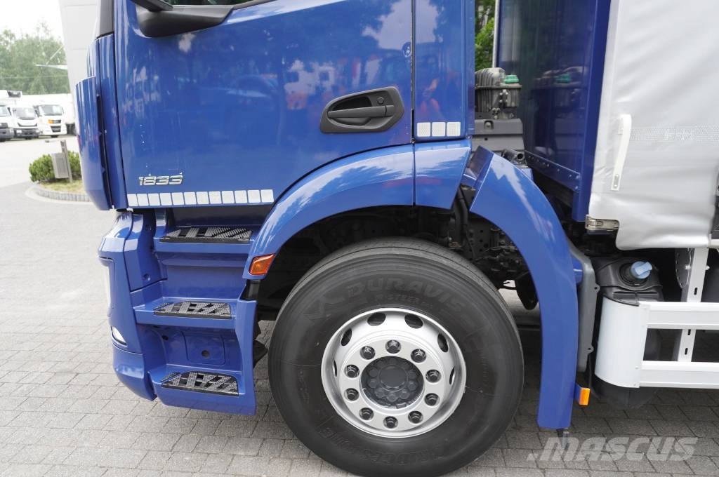 Mercedes-Benz Actros 1833 / Curtainsider 18 EPAL / 200 tho. km Camión con caja abierta