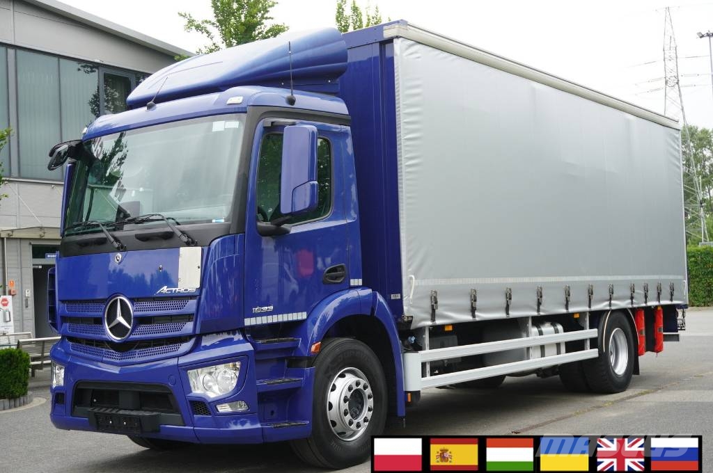 Mercedes-Benz Actros 1833 / Curtainsider 18 EPAL / 200 tho. km Camión con caja abierta
